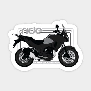 Ride kawasaki versys x-300 19 bw Sticker